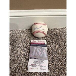 Hideki Matsui signed autographed OMLB Baseball New York Yankees JSA Witness